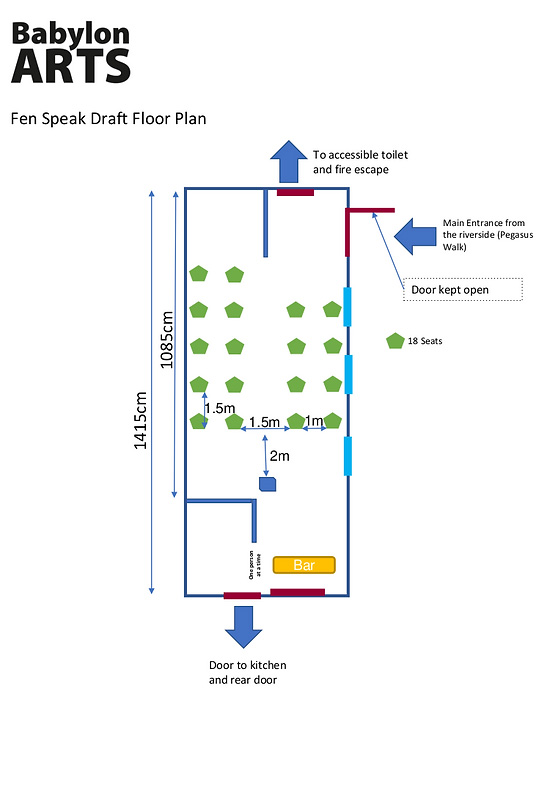 Fen Speak Seating Plan